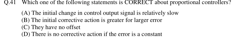 GATE 2019 BT question 41