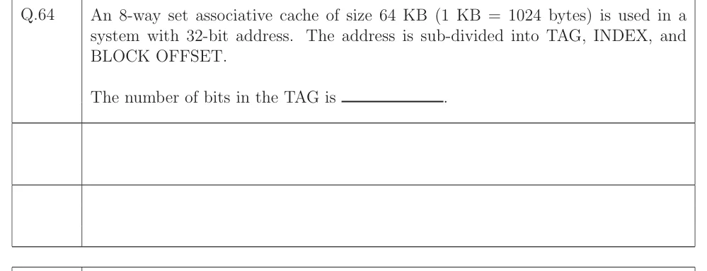 GATE 2023 CS question 64