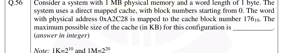 GATE 2026 CS2 question 56