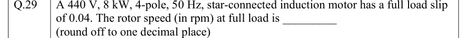 GATE 2022 IN question 29