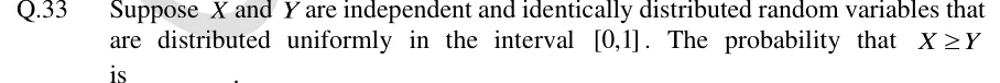 GATE 2024 EC question 33