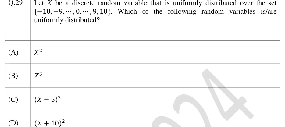 GATE 2024 EE question 29