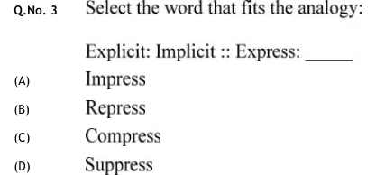 GATE 2020 EC GA question 3