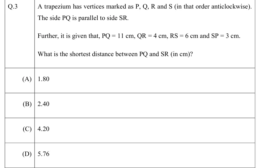 GATE 2022 EC GA question 3