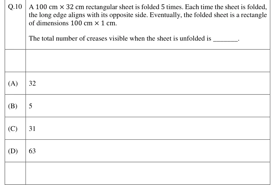 GATE 2023 EC GA question 10