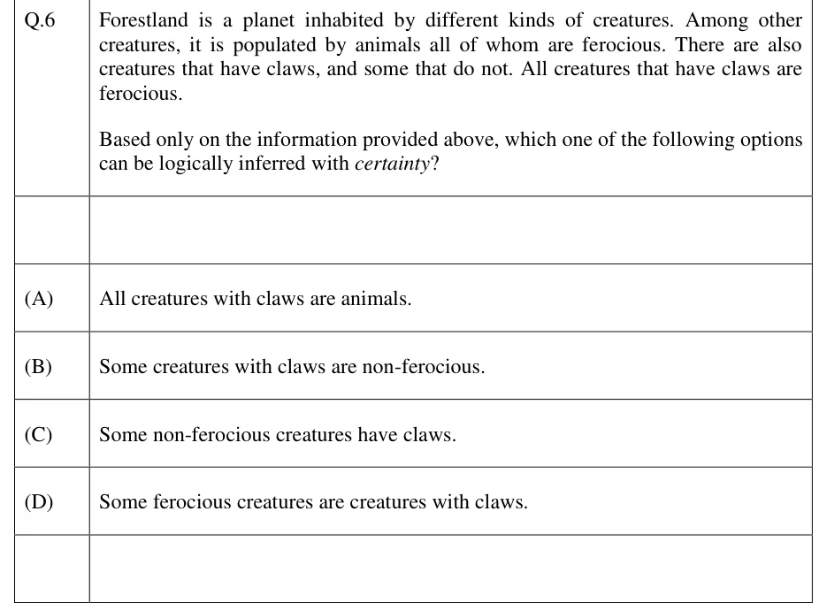 GATE 2023 EC GA question 6