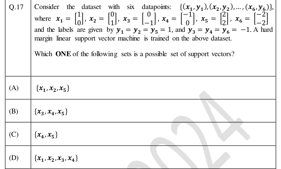 GATE 2024 DA question 17