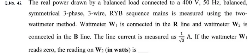 GATE 2020 IN question 42