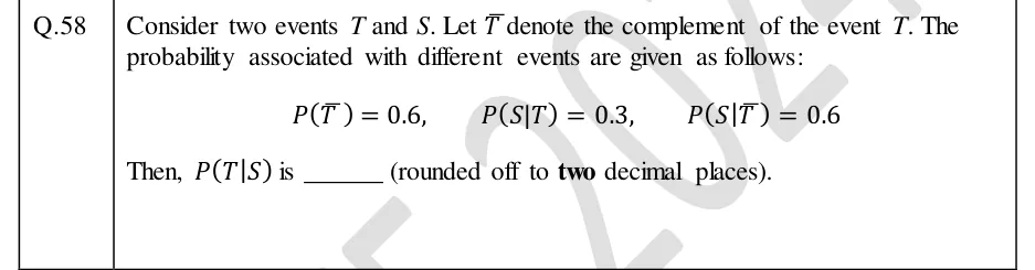 GATE 2024 DA question 58
