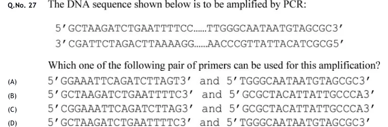 GATE 2020 BT question 27